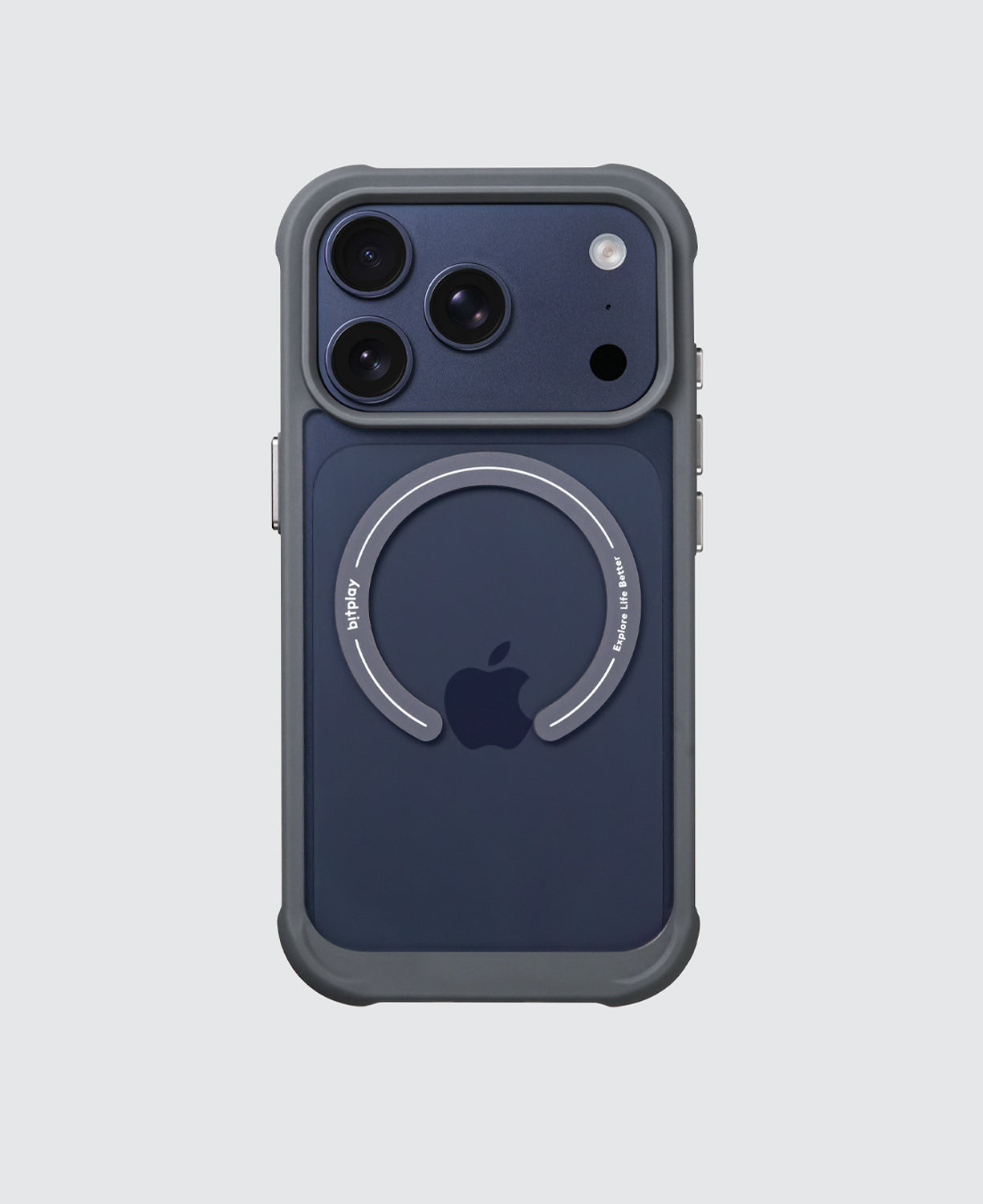 防摔磁吸殼  for iPhone 17 系列 岩石灰