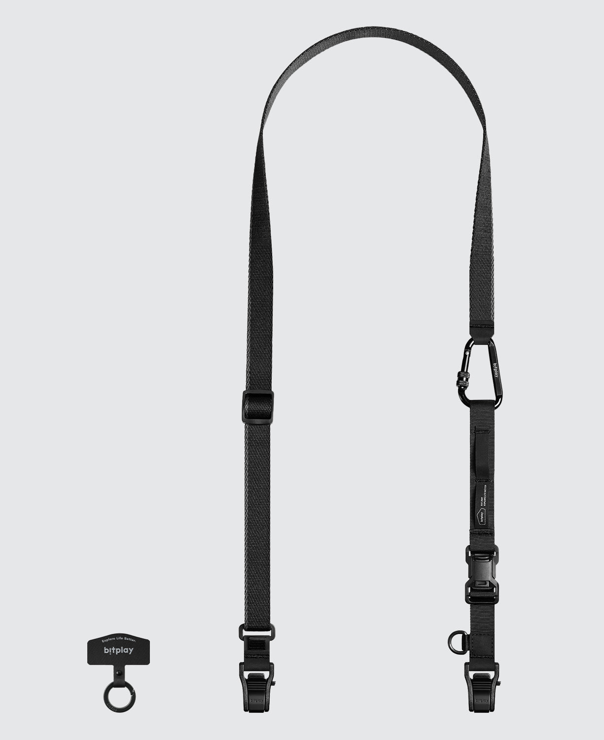 3-in-1 多功背帶 探索黑