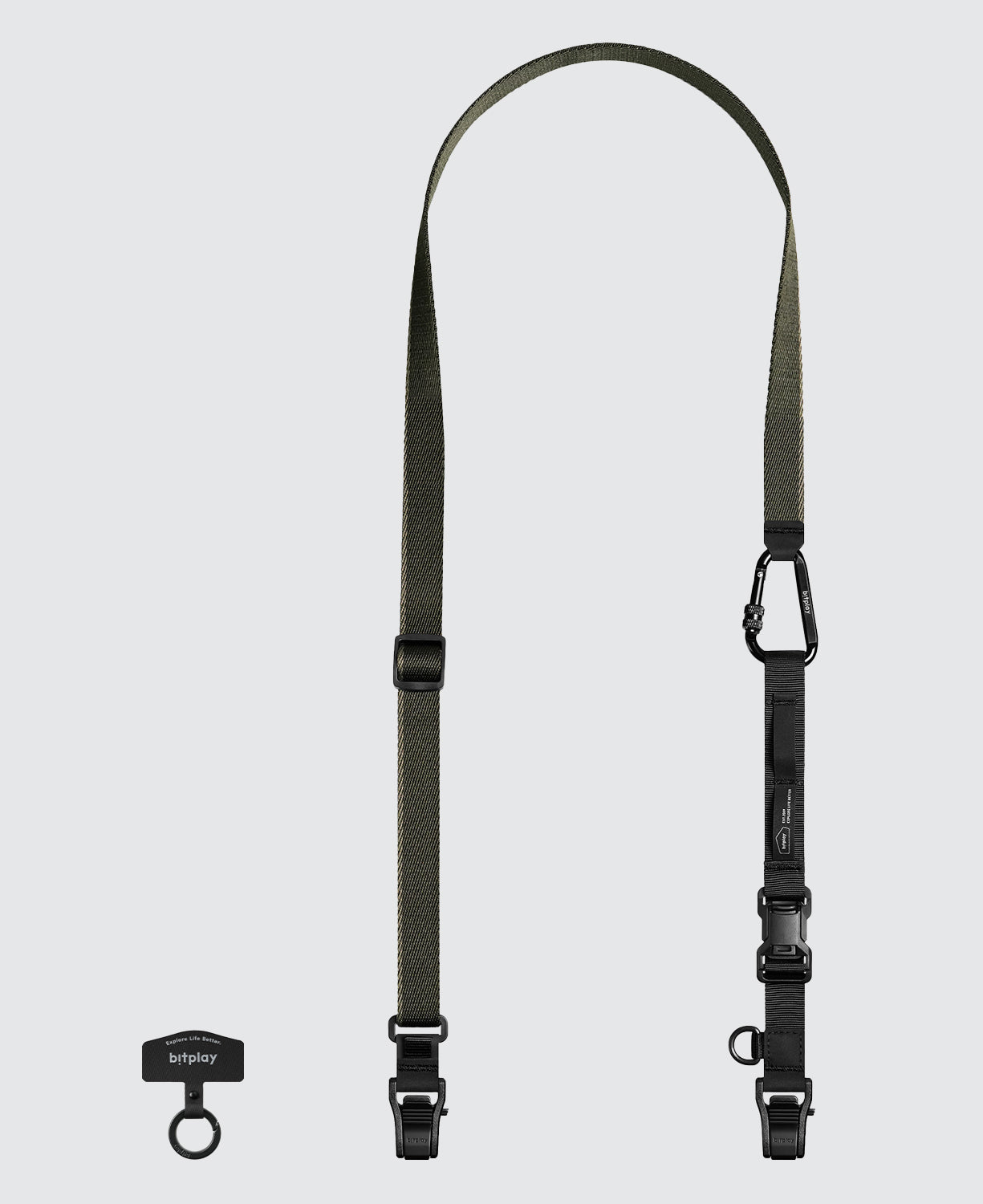 3-in-1 多功背帶 霧灰綠