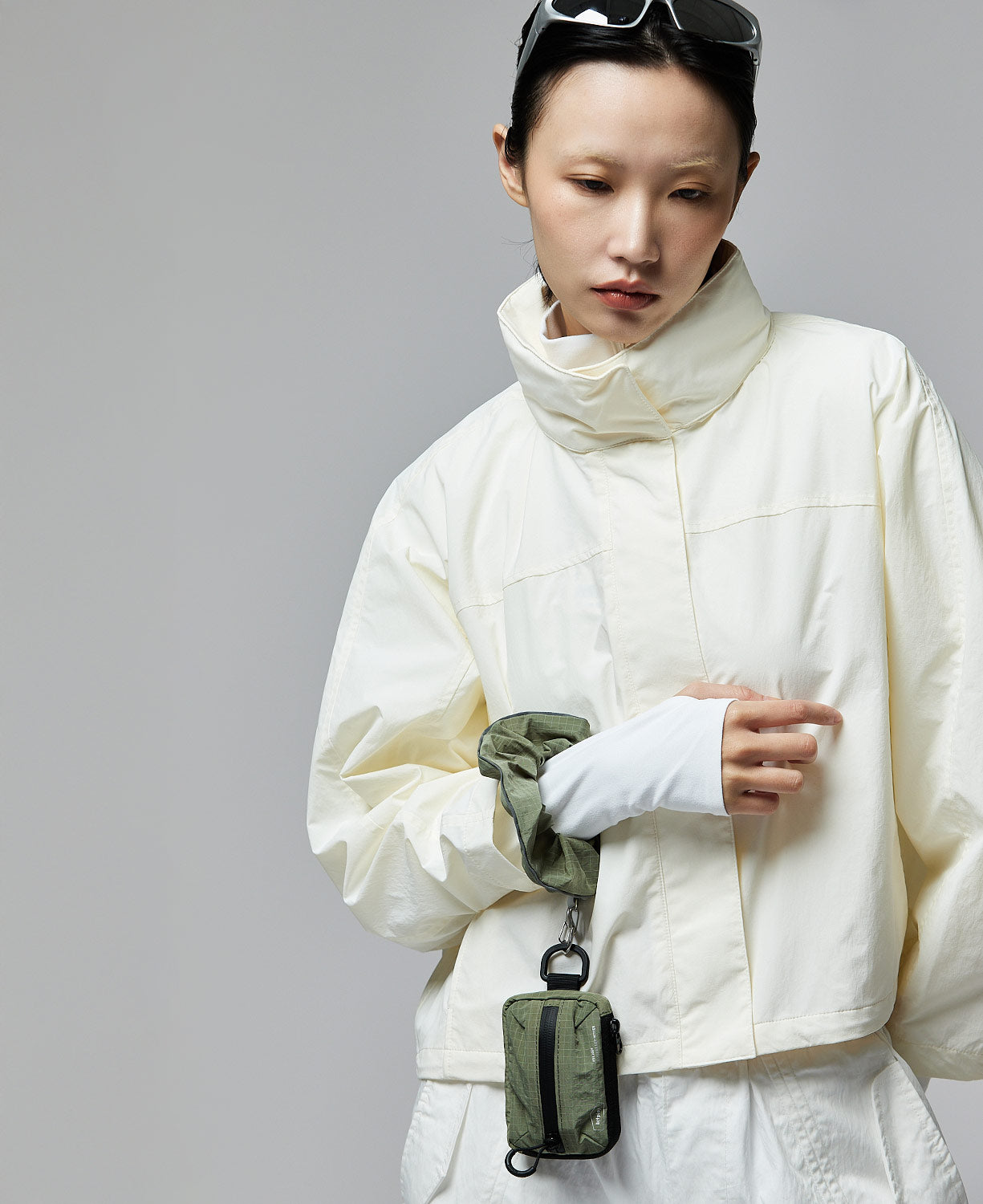 磁吸隨行小包 霧灰綠