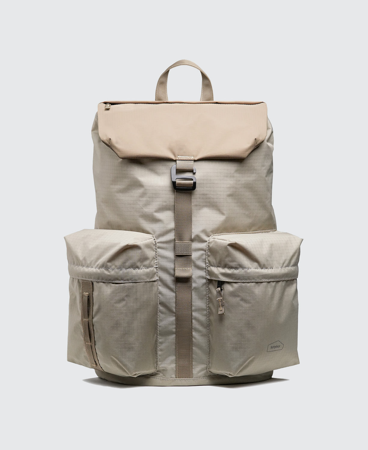 防潑水輕量後背包 柔沙