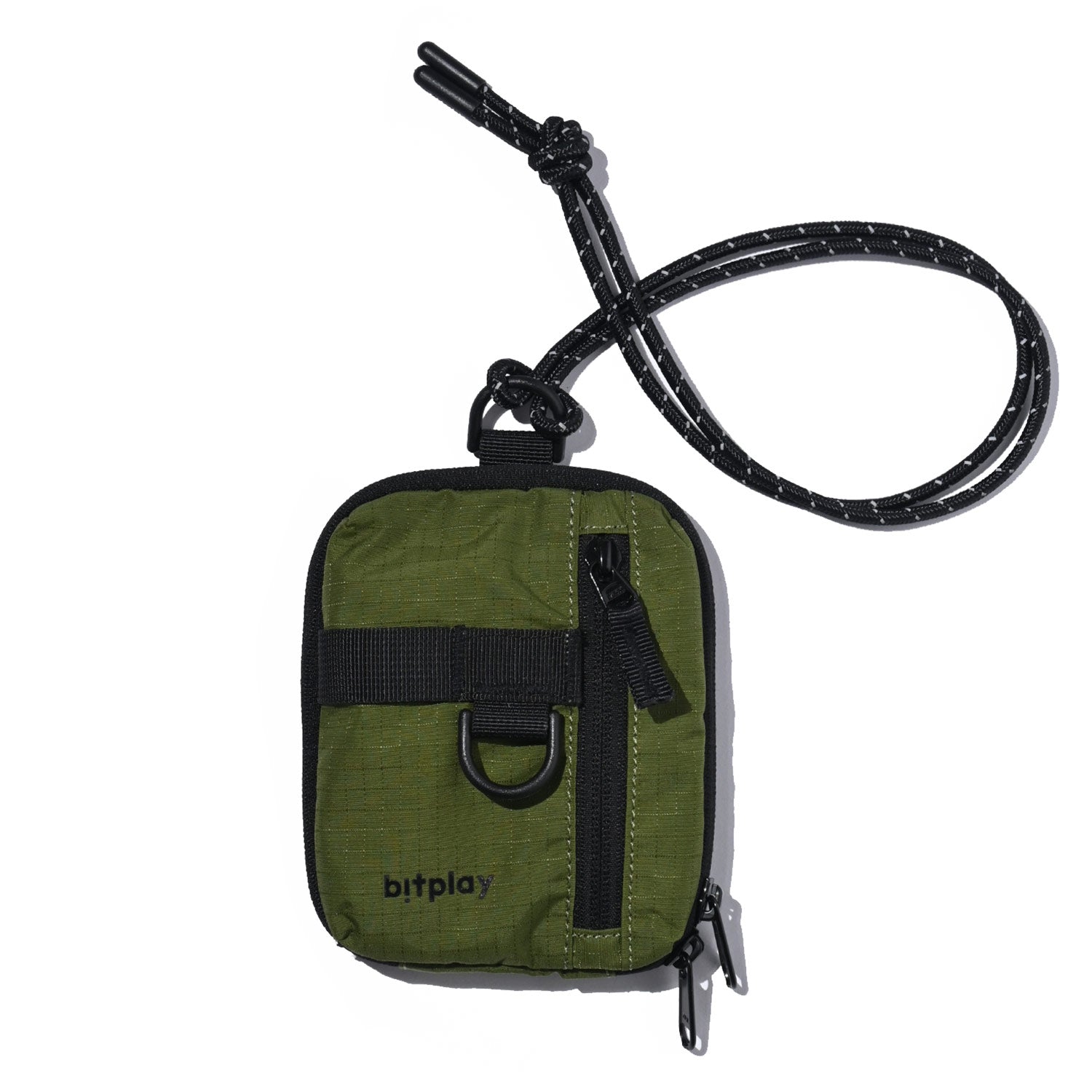 Essential Pouch 機械小包軍綠（附頸掛繩） 